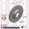 Zimmermann Front Brake Rotor, 460156020 460156020